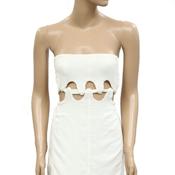 Free People Free Est Beaming Maxi Dress Cutout Holiday Party Outfit S 283615 - Picture 2 of 5